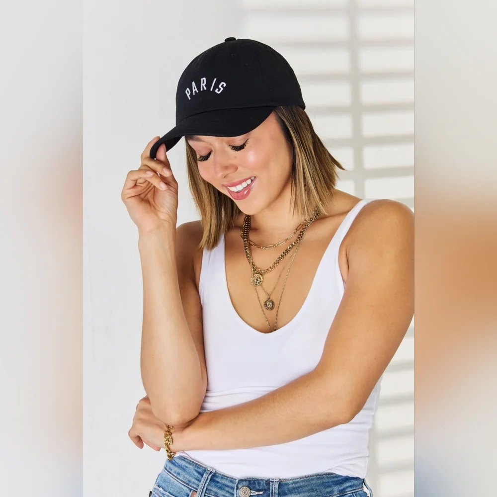 Zenana PARIS Embroidered Baseball Cap - Picture 6 of 6